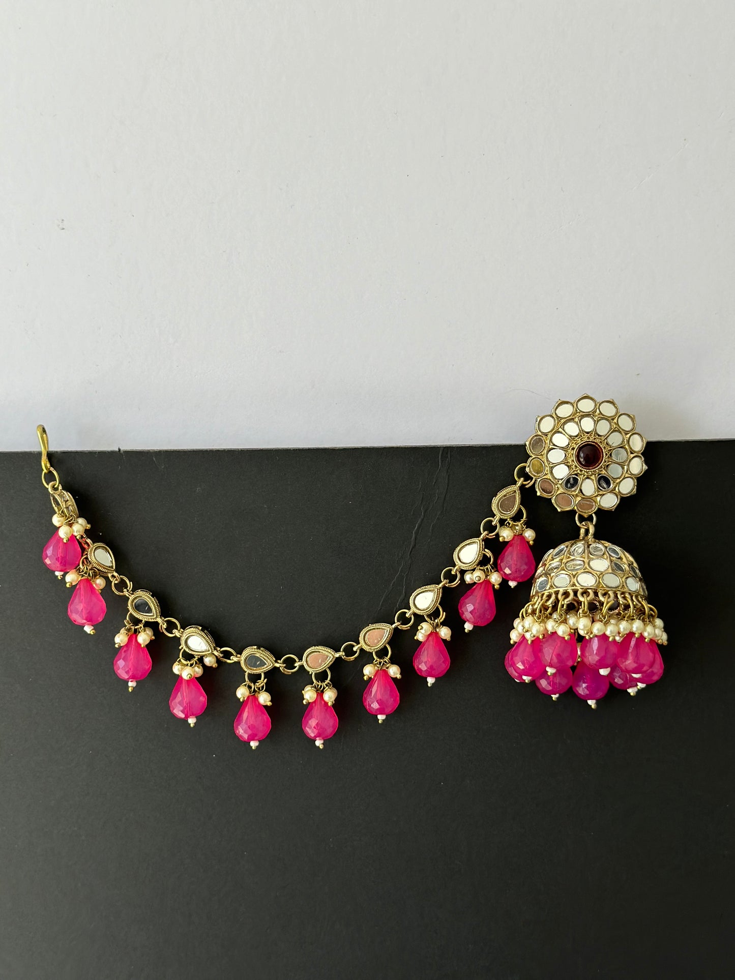 Jhumka with Sahara