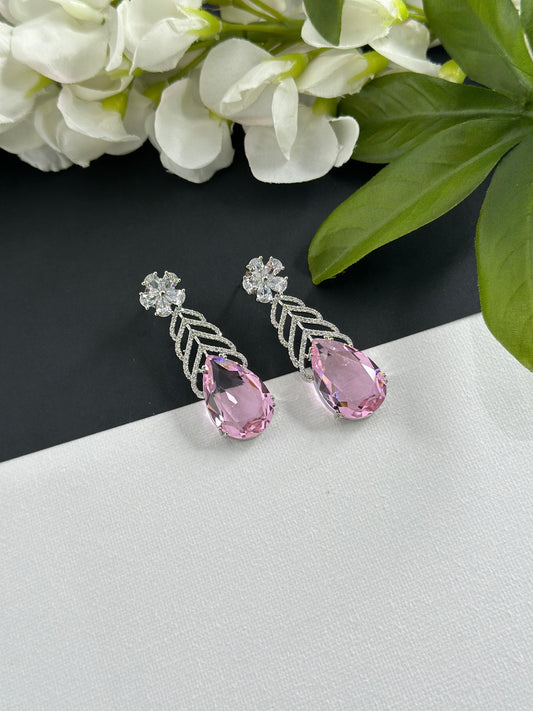 American diamond earrings