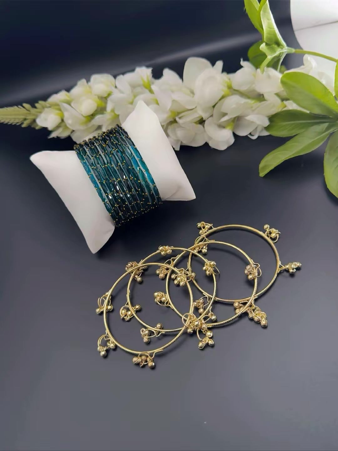 Glass bangles