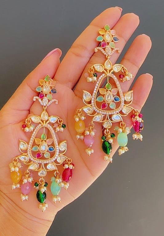 Premium earrings in multi