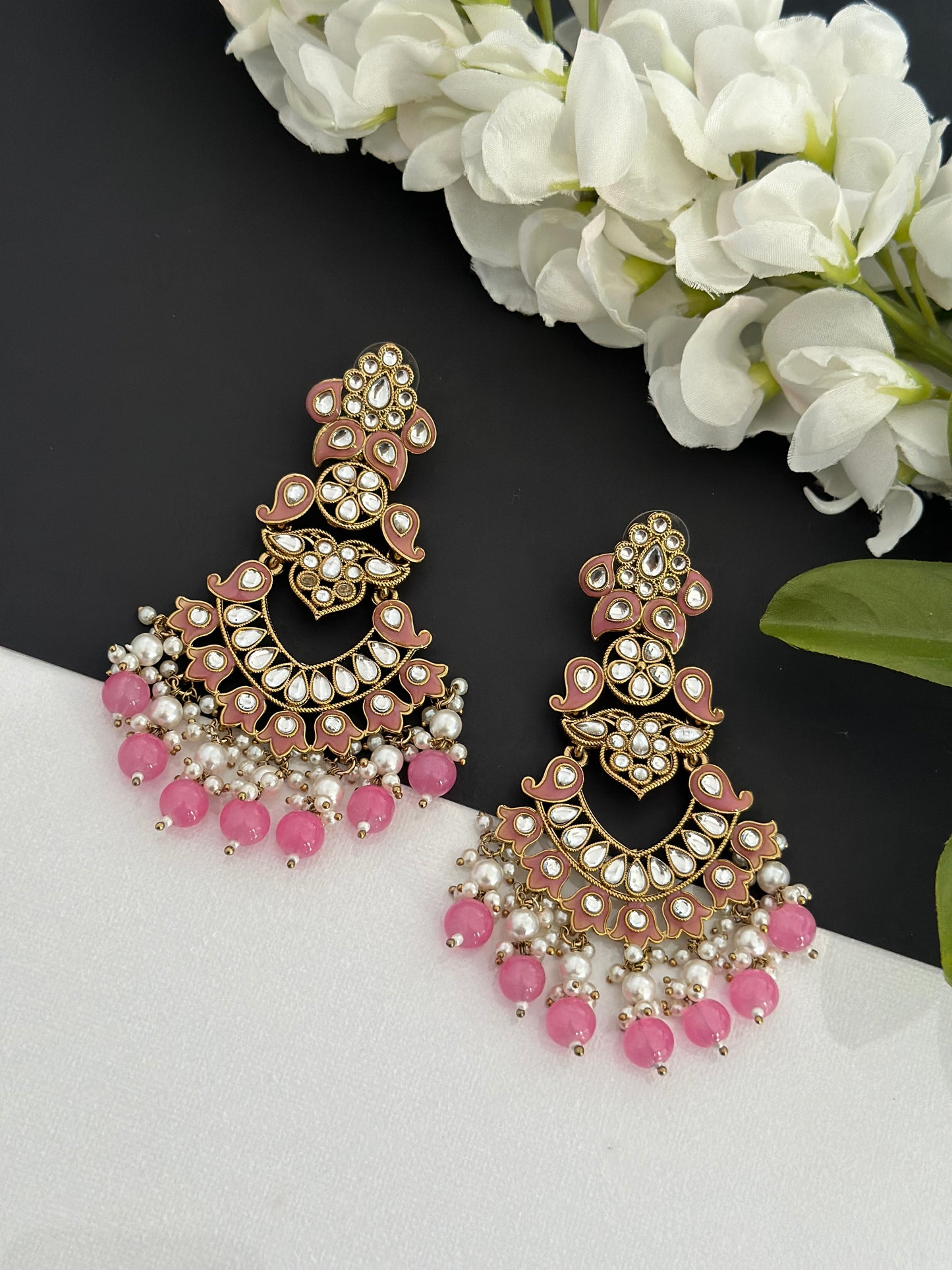 Kundan earrings