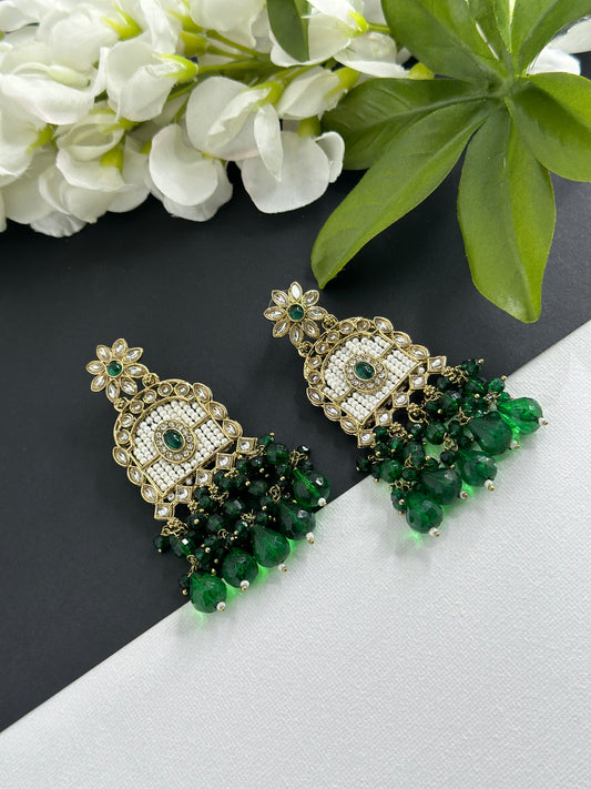 Kundan earrings