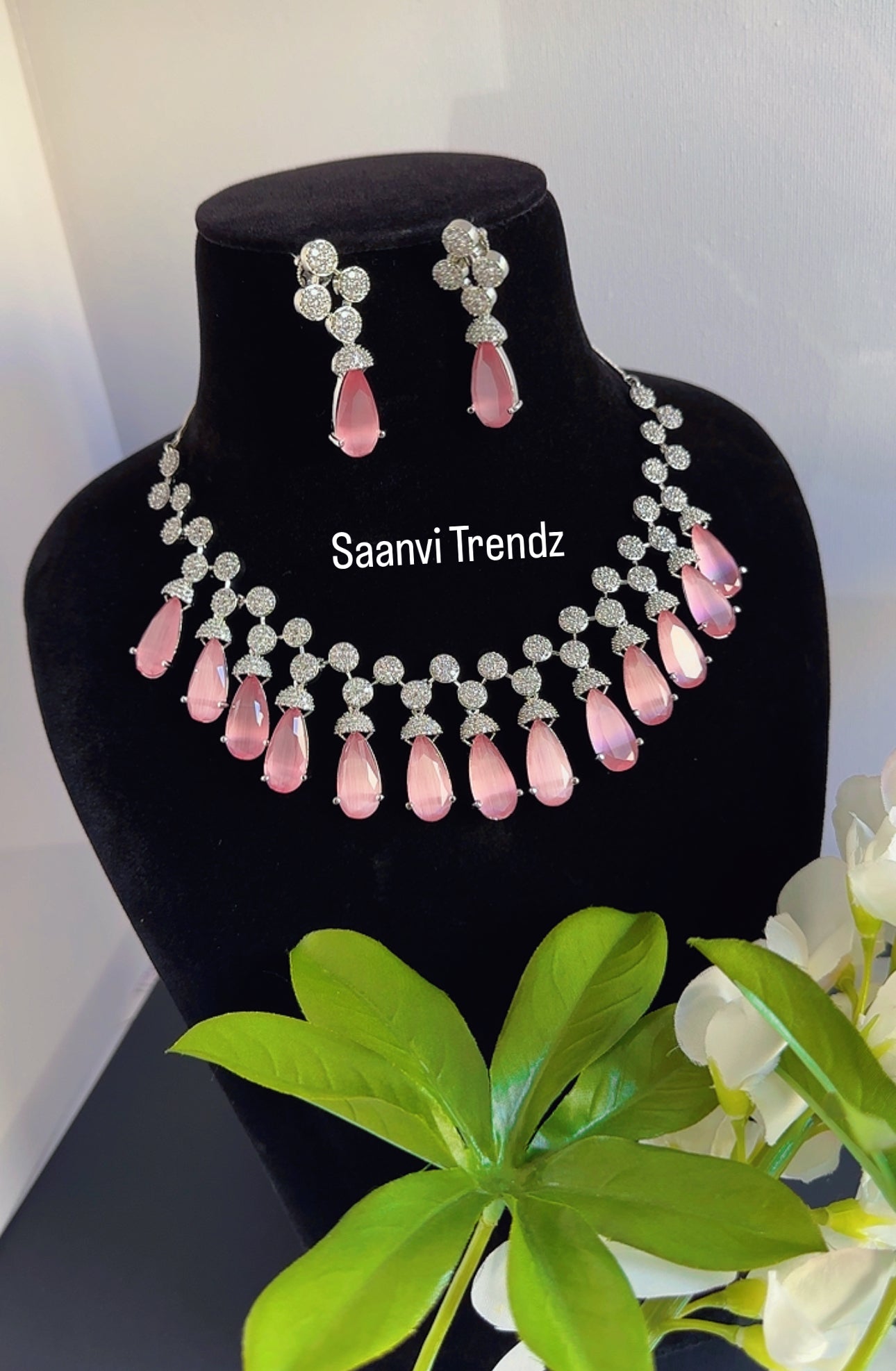 Pink necklace