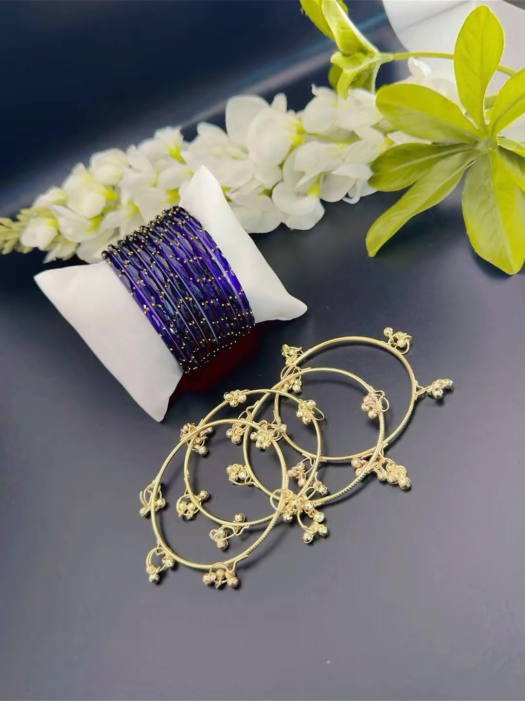 Glass bangles