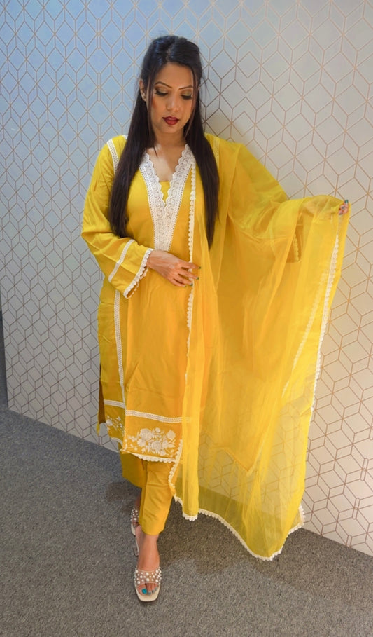 Pakistani style suit