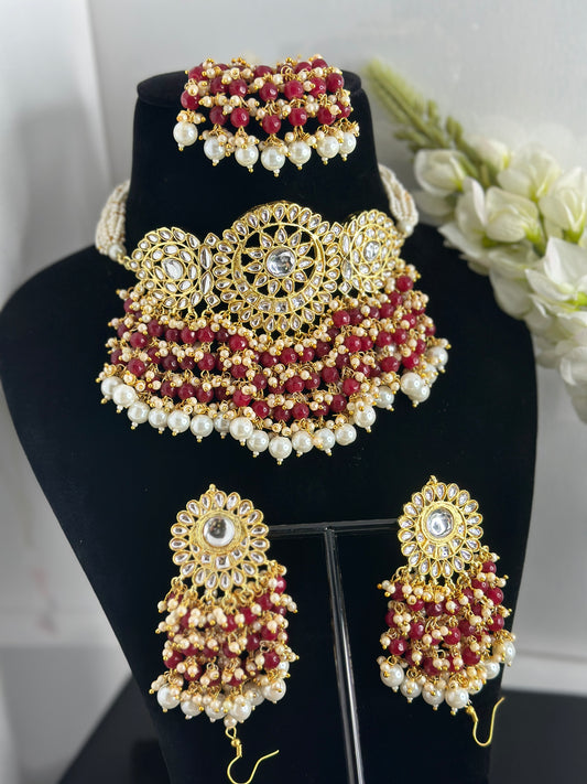 Kundan choker set