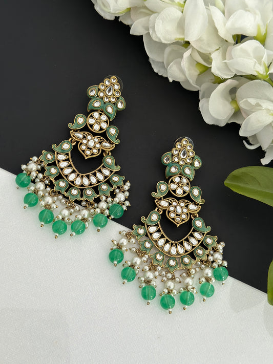 Kundan earrings