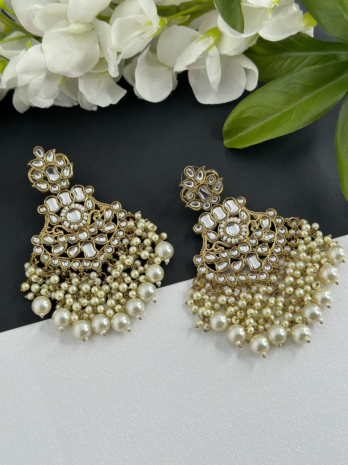 Kundan earrings