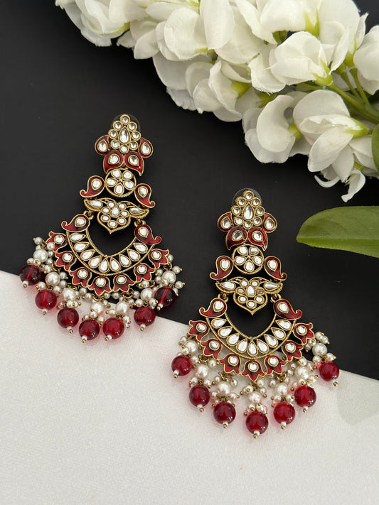 Kundan earrings