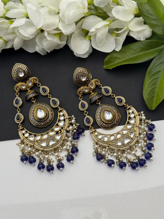 Kundan earrings
