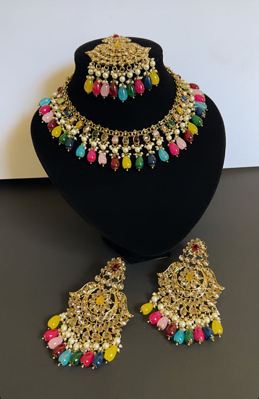 Necklace set multi