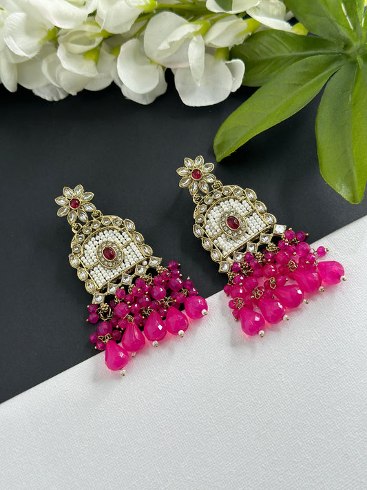 Kundan earrings