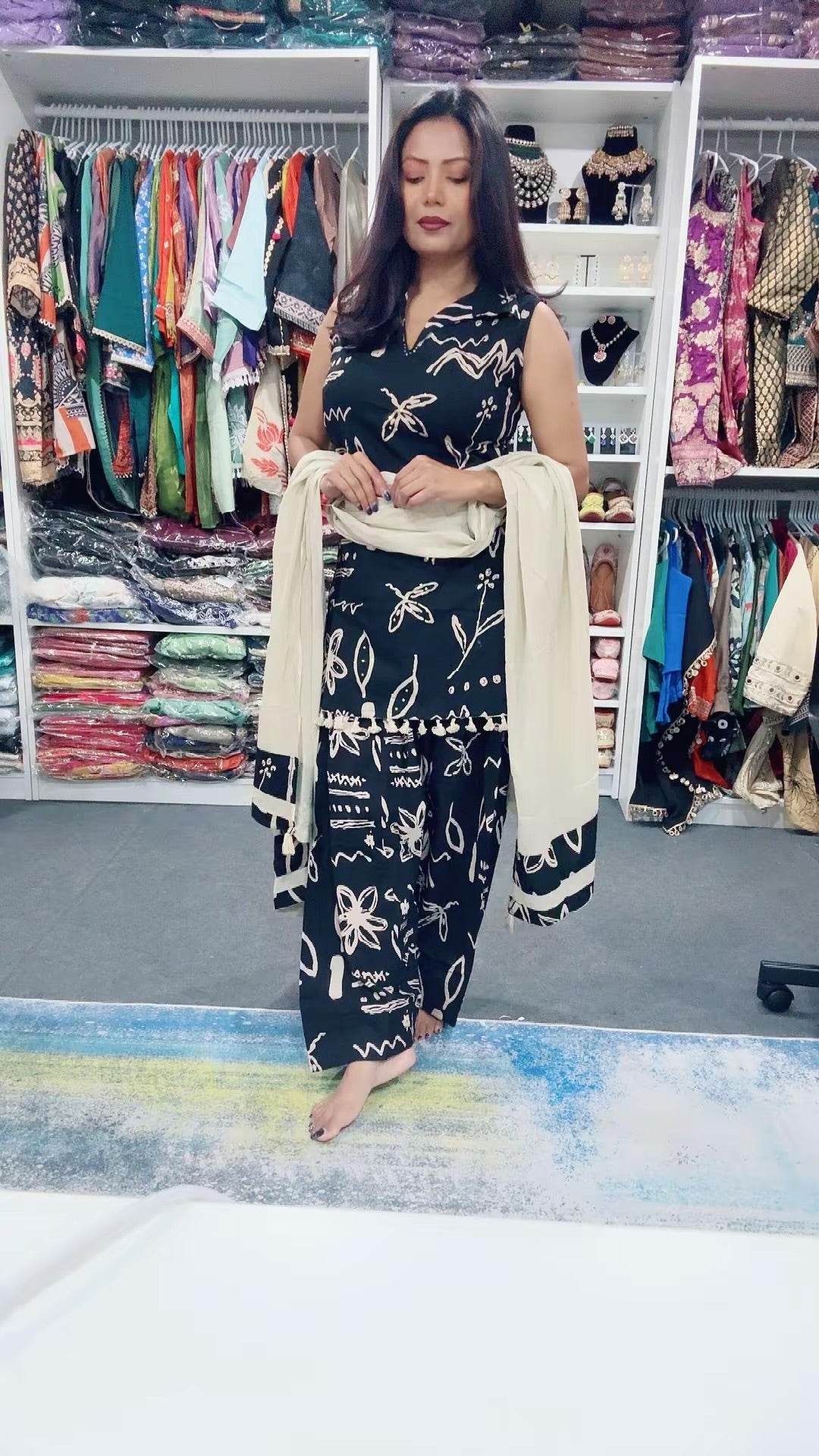 Cotton suit