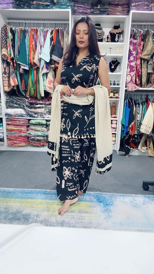 Cotton suit