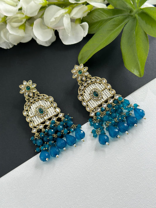 Kundan earrings