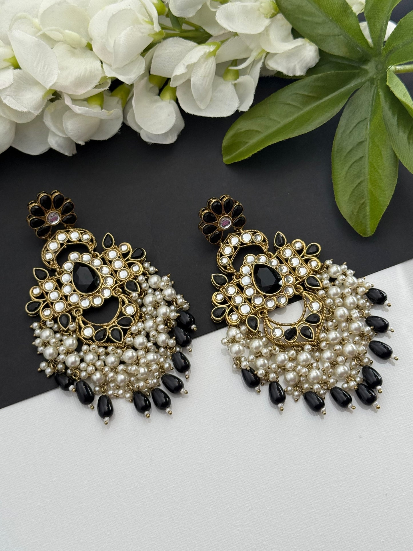 Kundan earrings