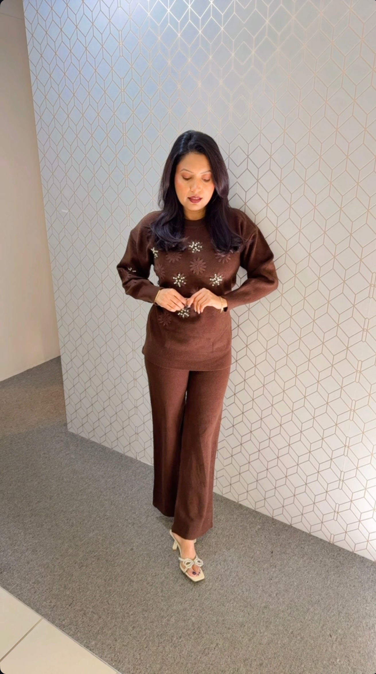 Knitted co ord set