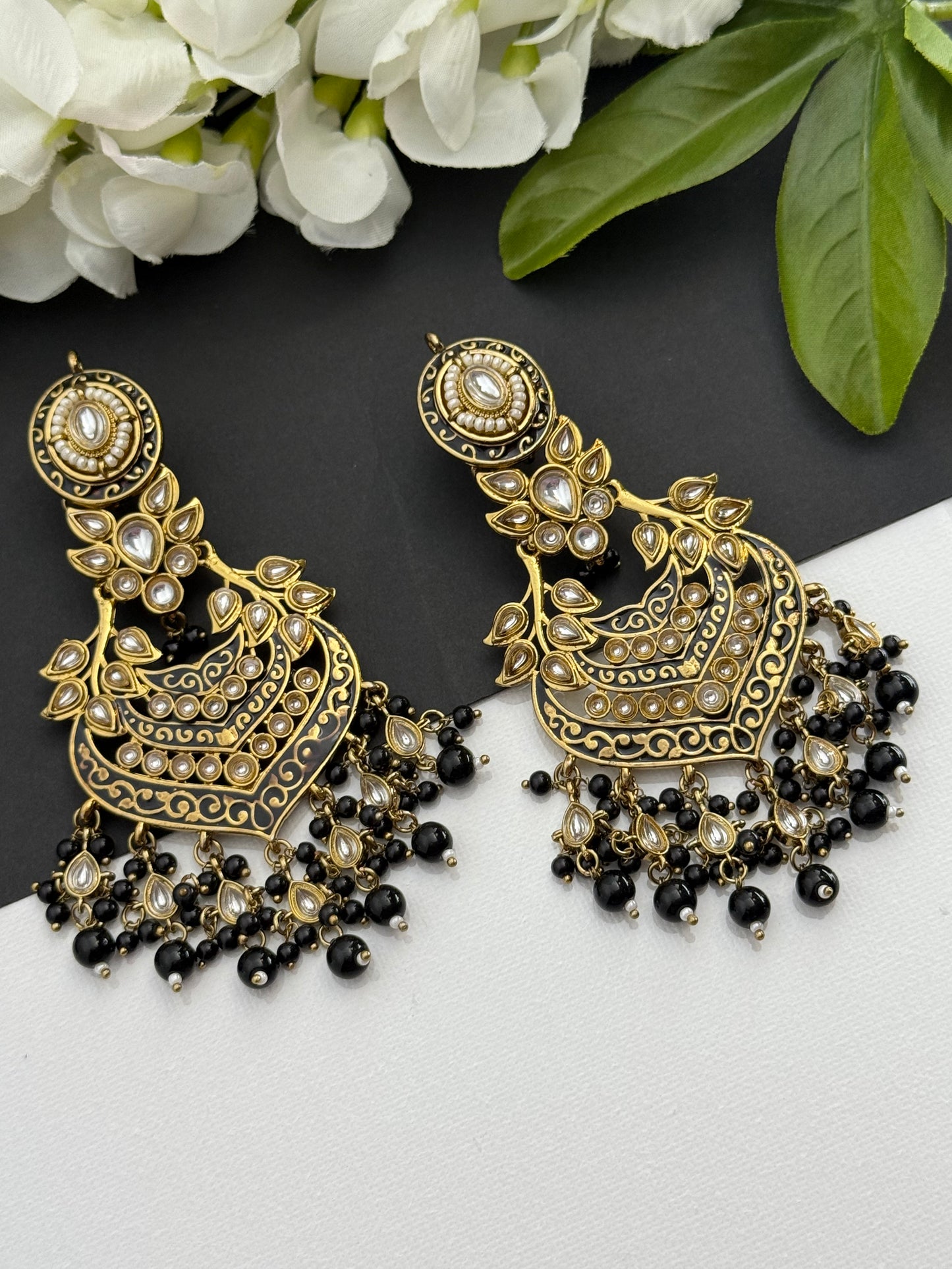 Kundan earrings