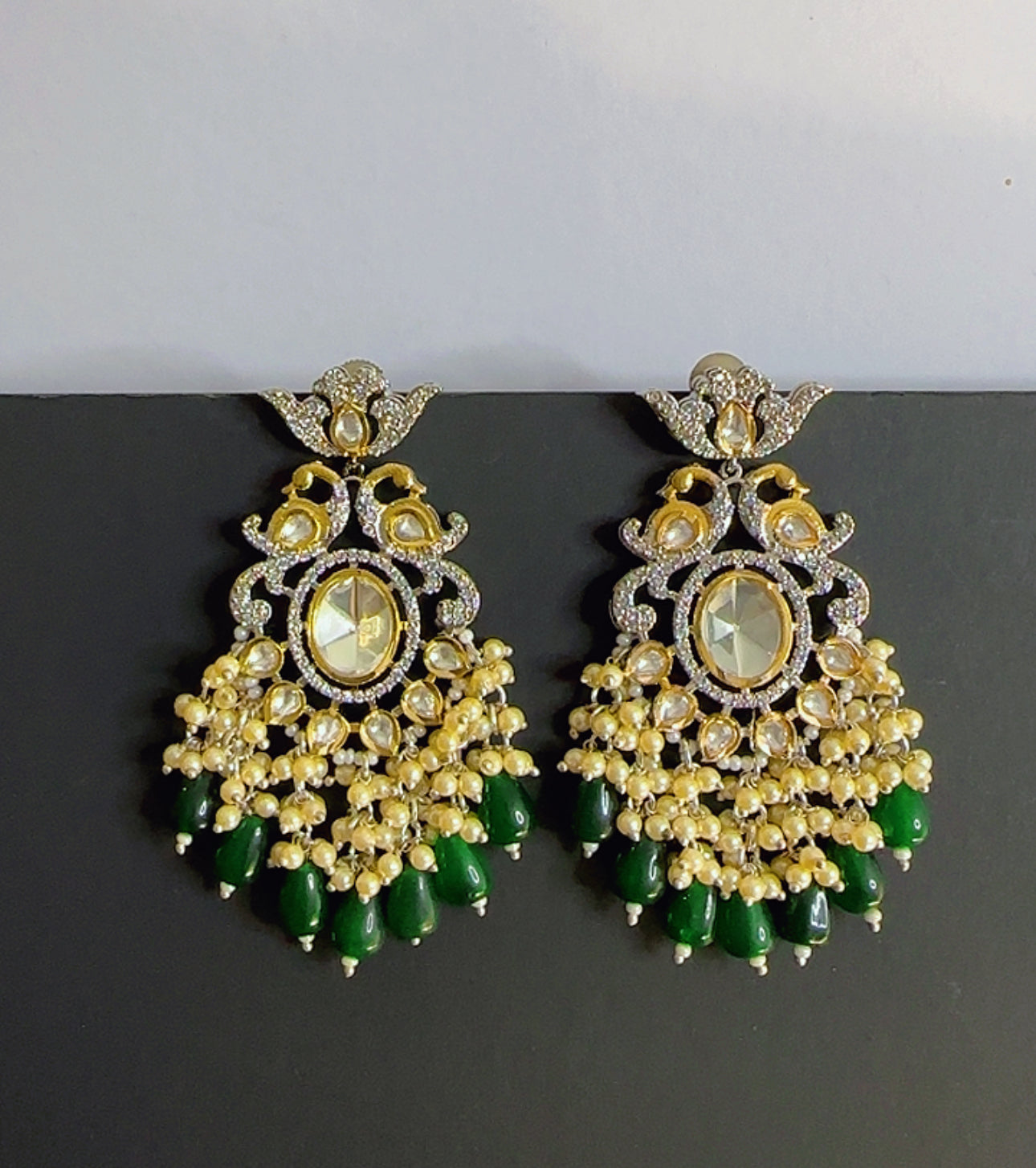 Premium Earrings Green