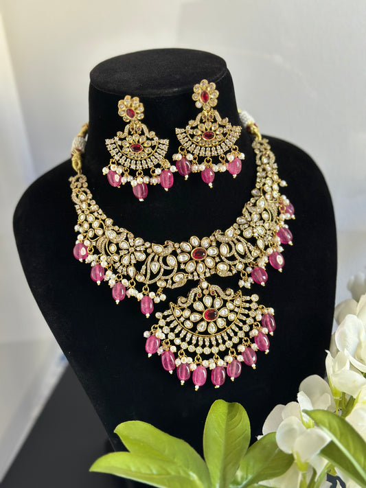 Premium necklace with earrings