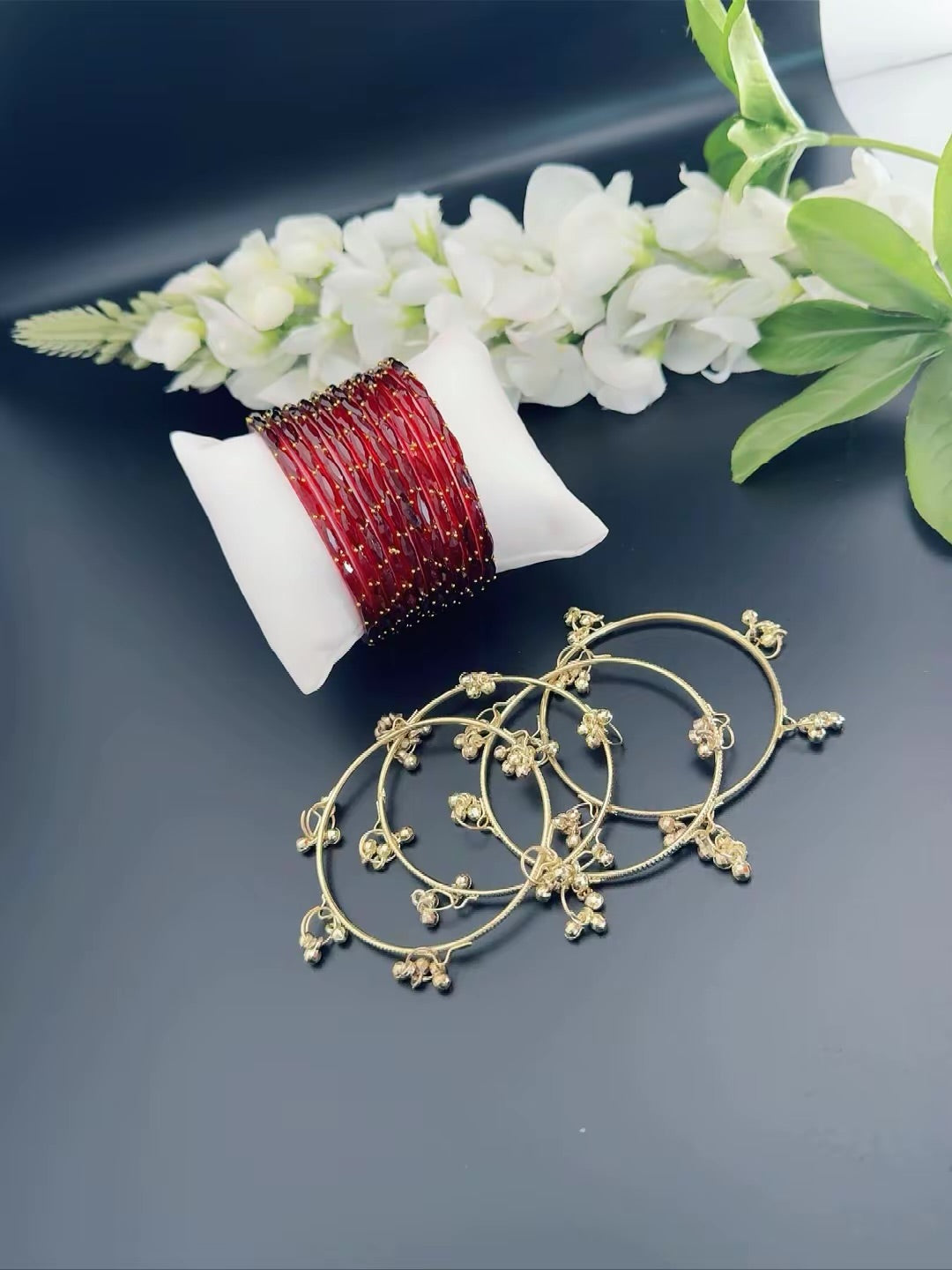 Glass bangles