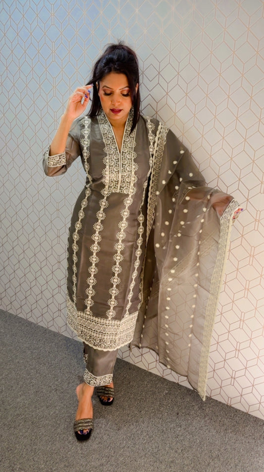 Pakistani style suit