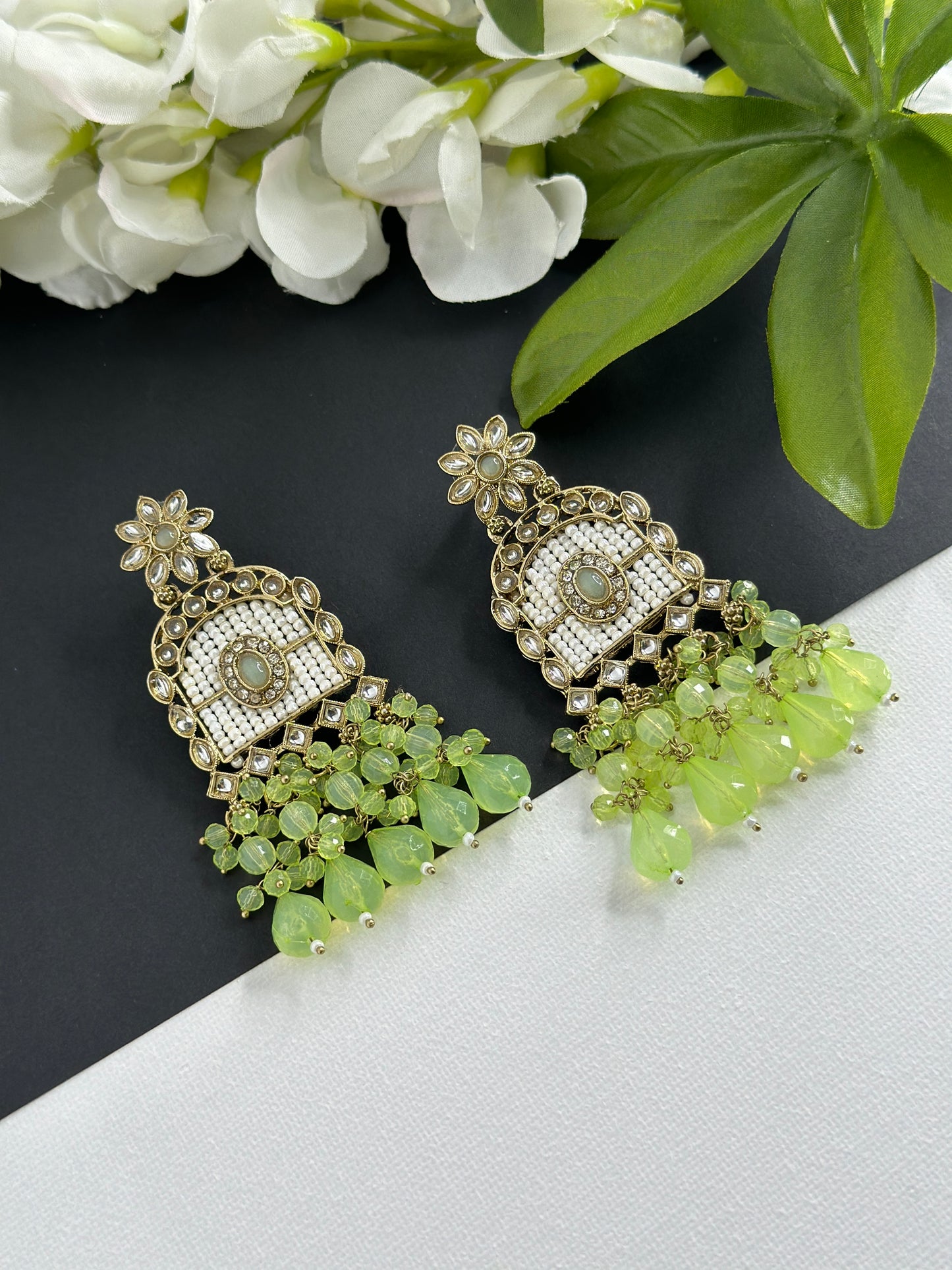 Kundan earrings