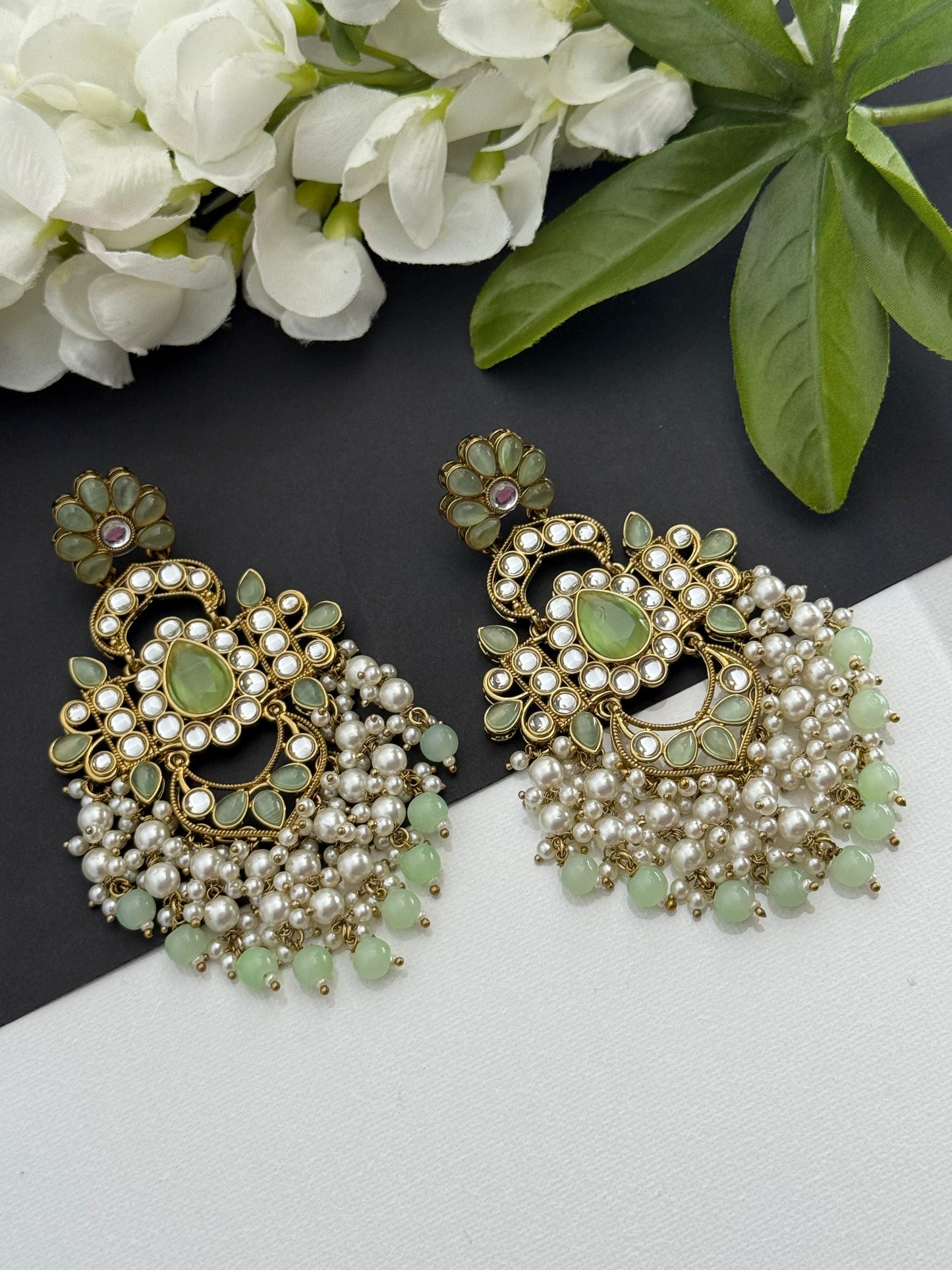Kundan earrings