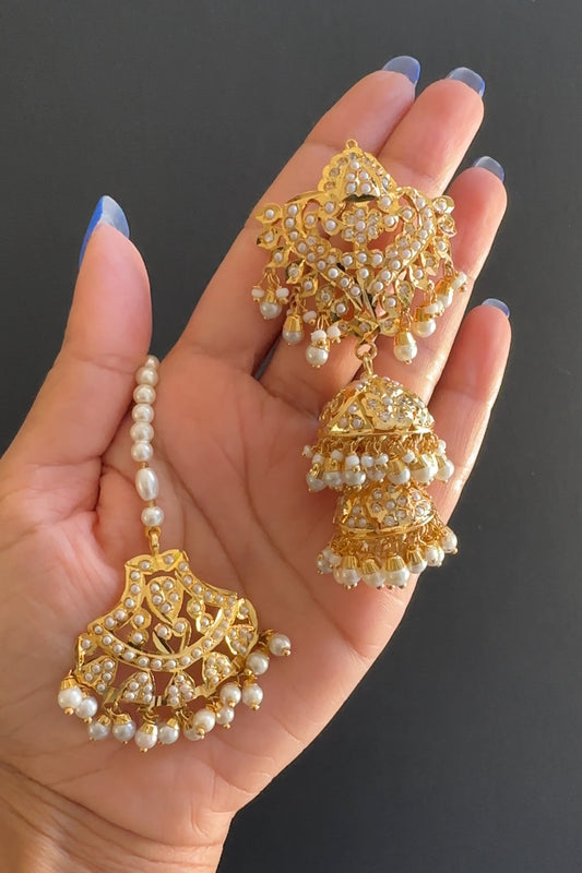 Jadau tikka set