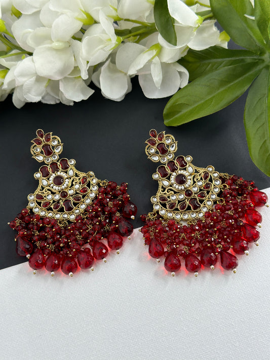 Kundan earrings