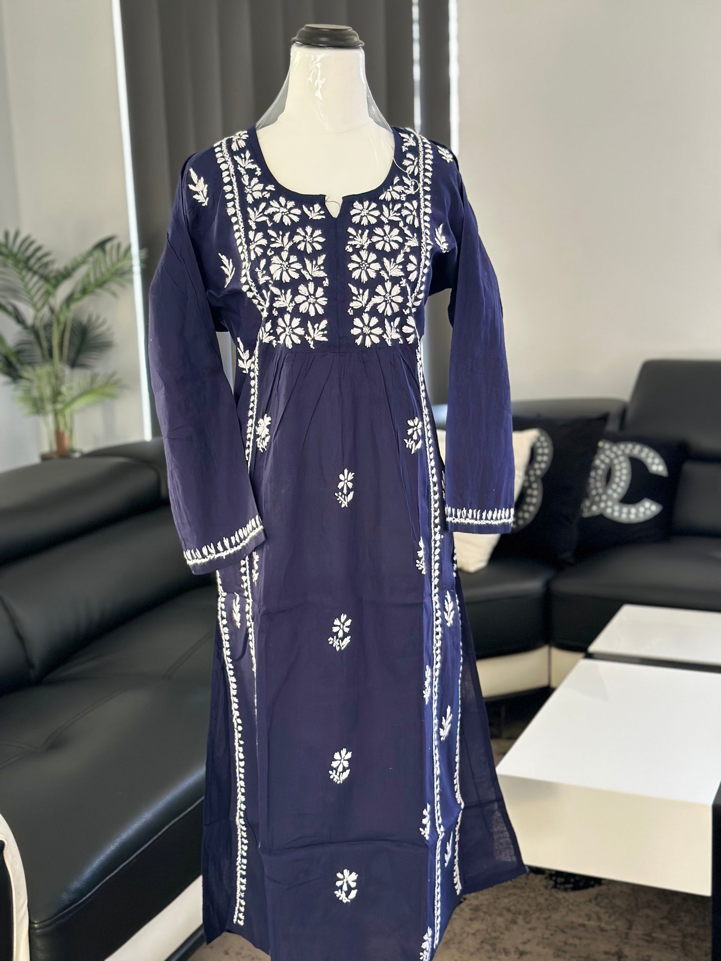 Cotton kurti in Aliya style