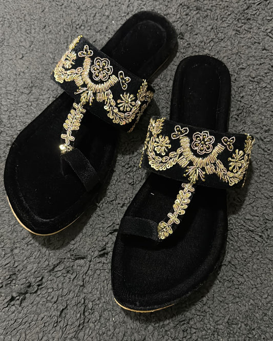 Black footwear