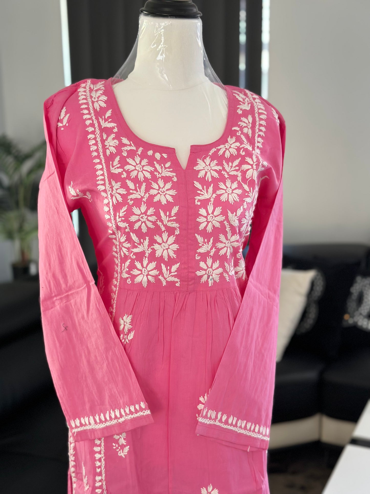 Cotton kurti in Aliya style