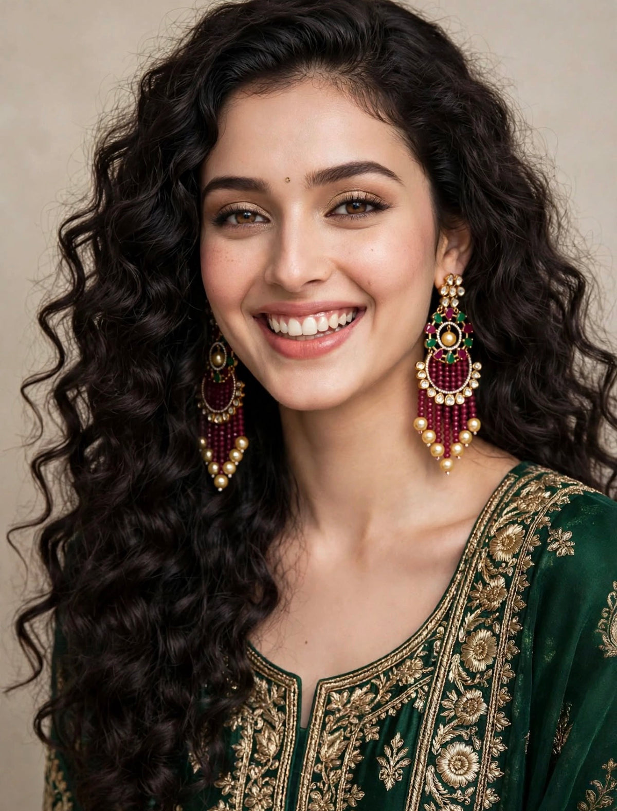 Statement earrings
