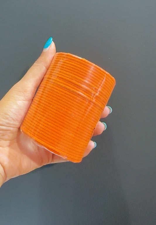 Orange bangles