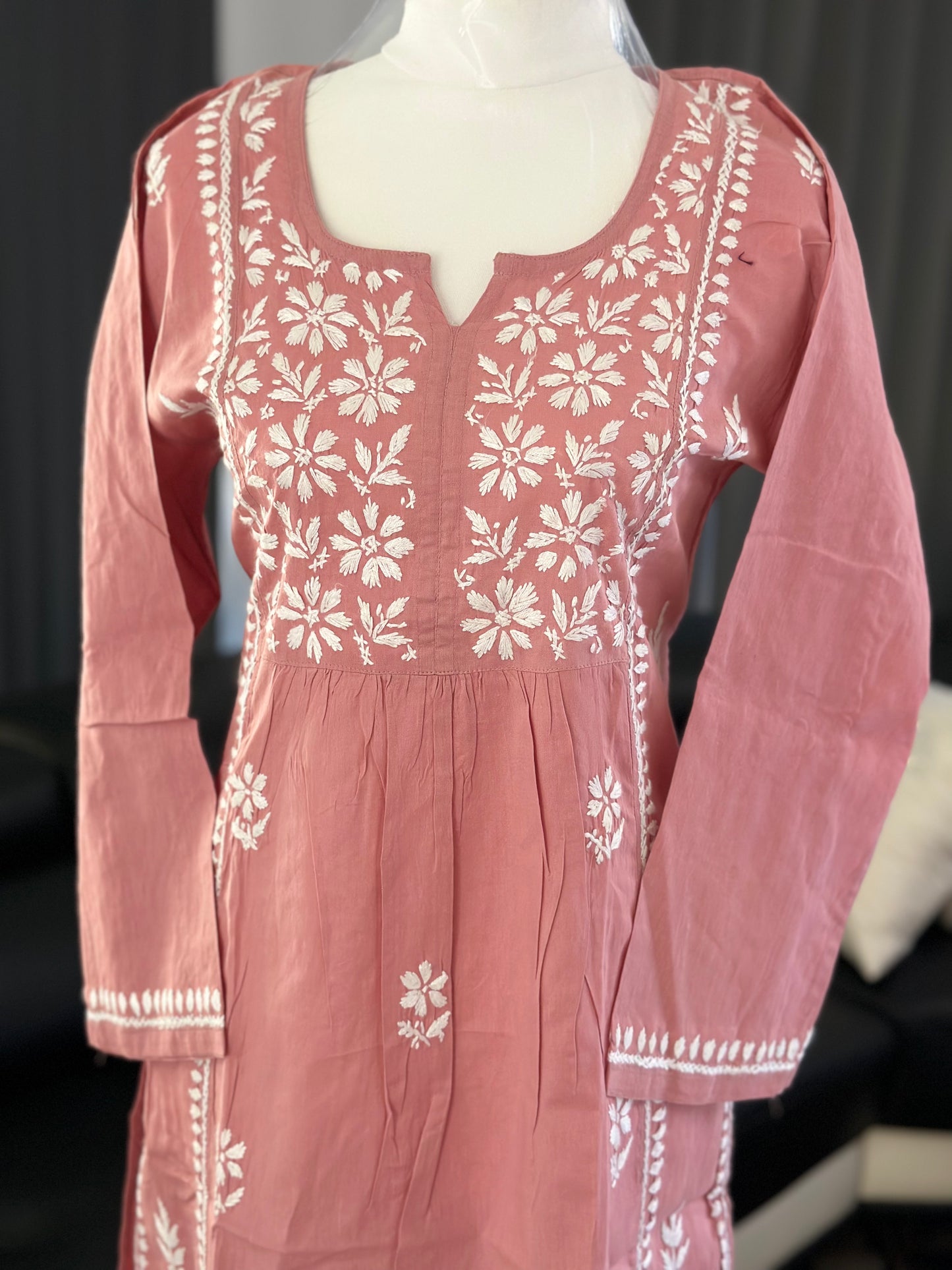 Cotton kurti in Aliya style