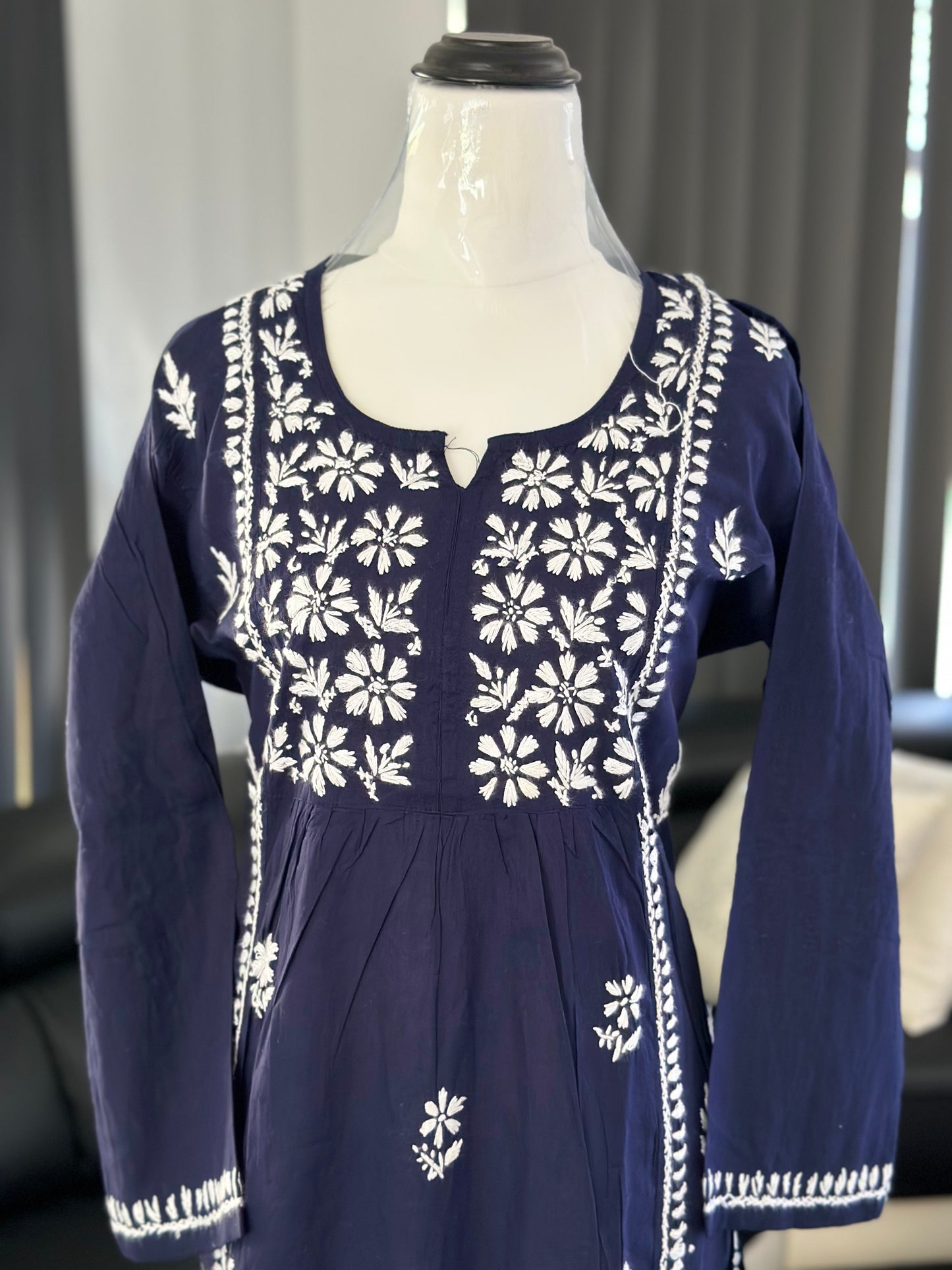 Cotton kurti in Aliya style