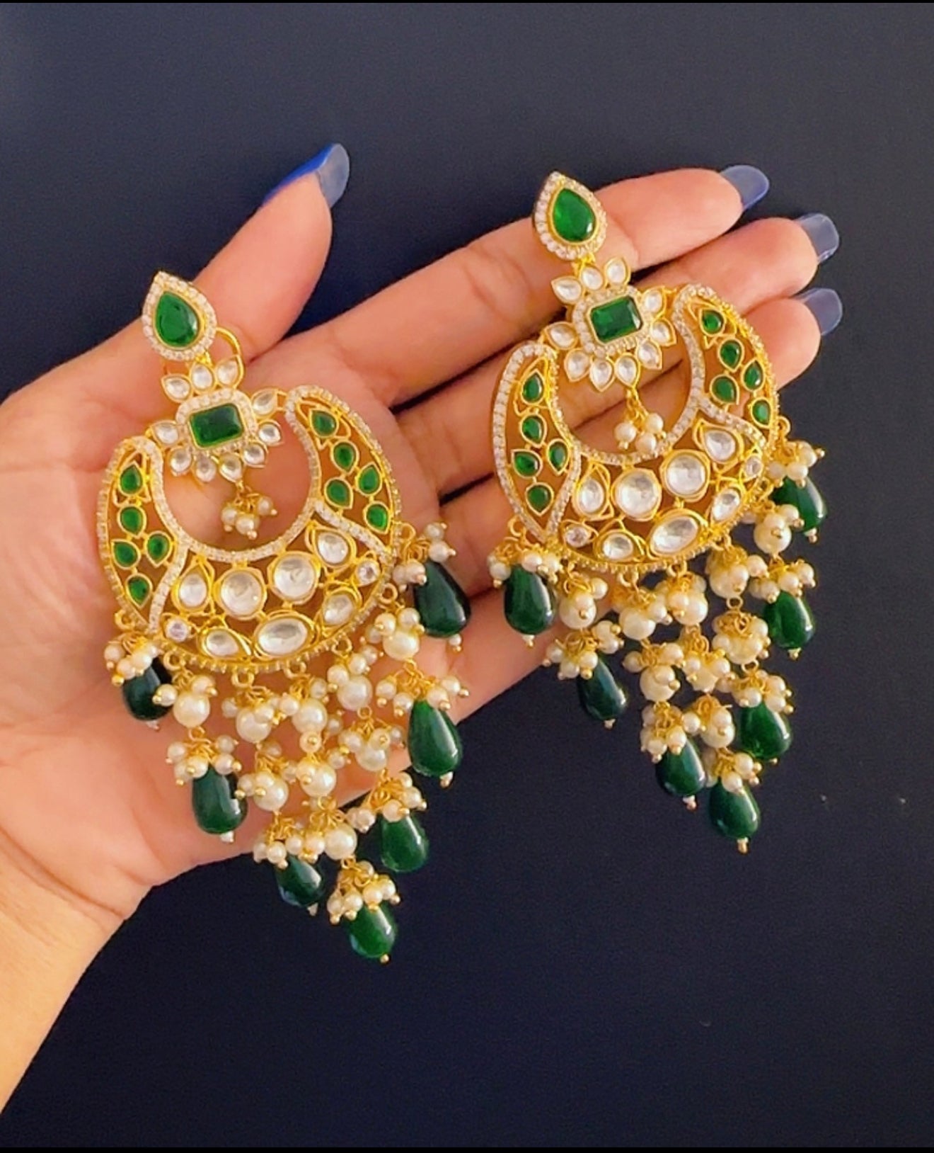 Statement earrings