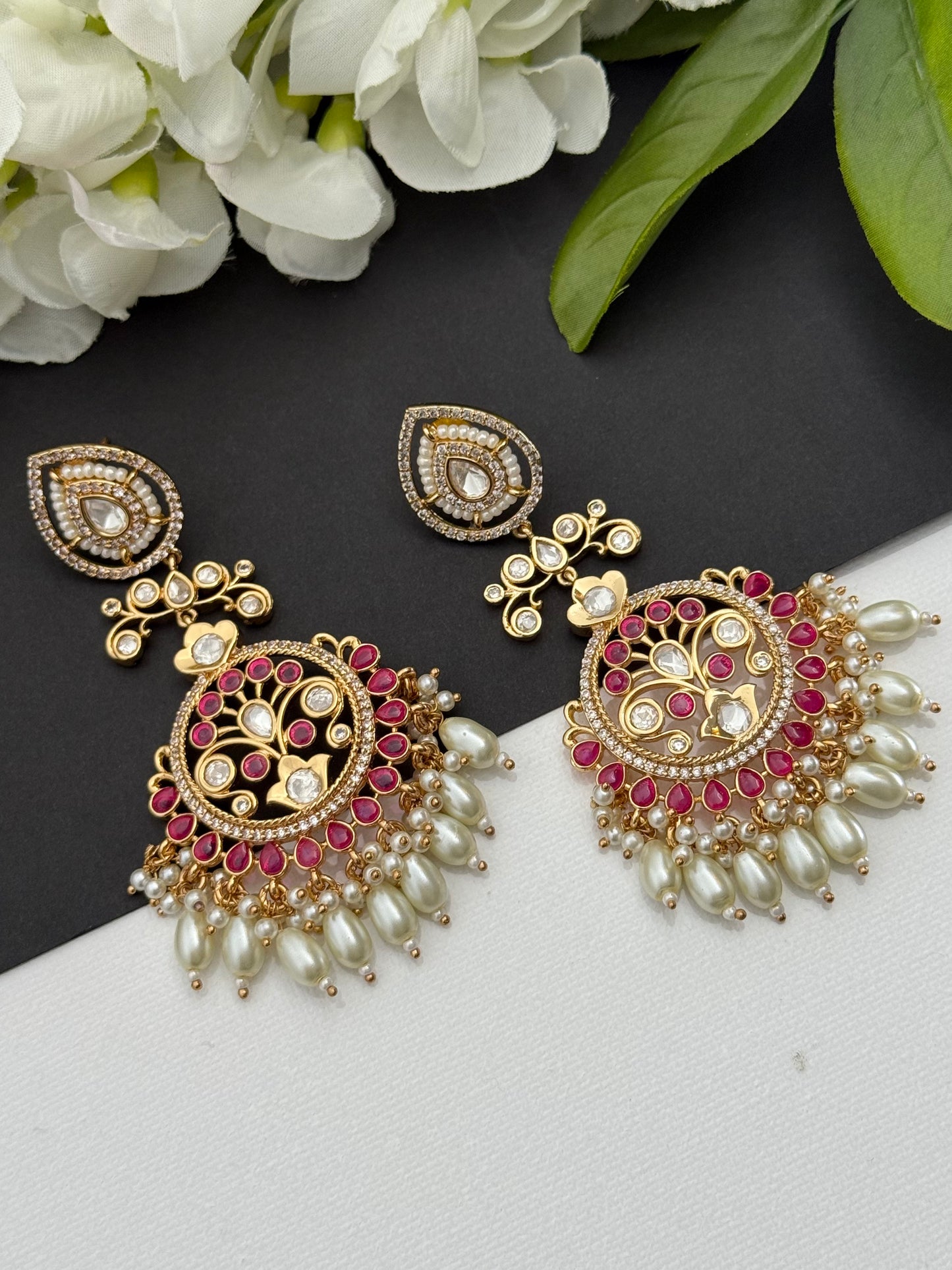 Statement earrings