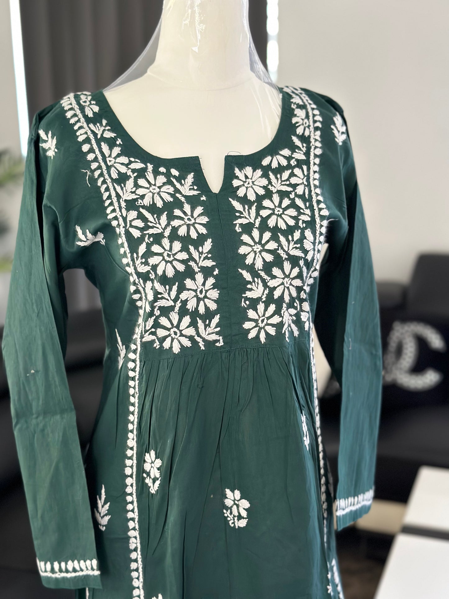 Cotton kurti in Aliya style