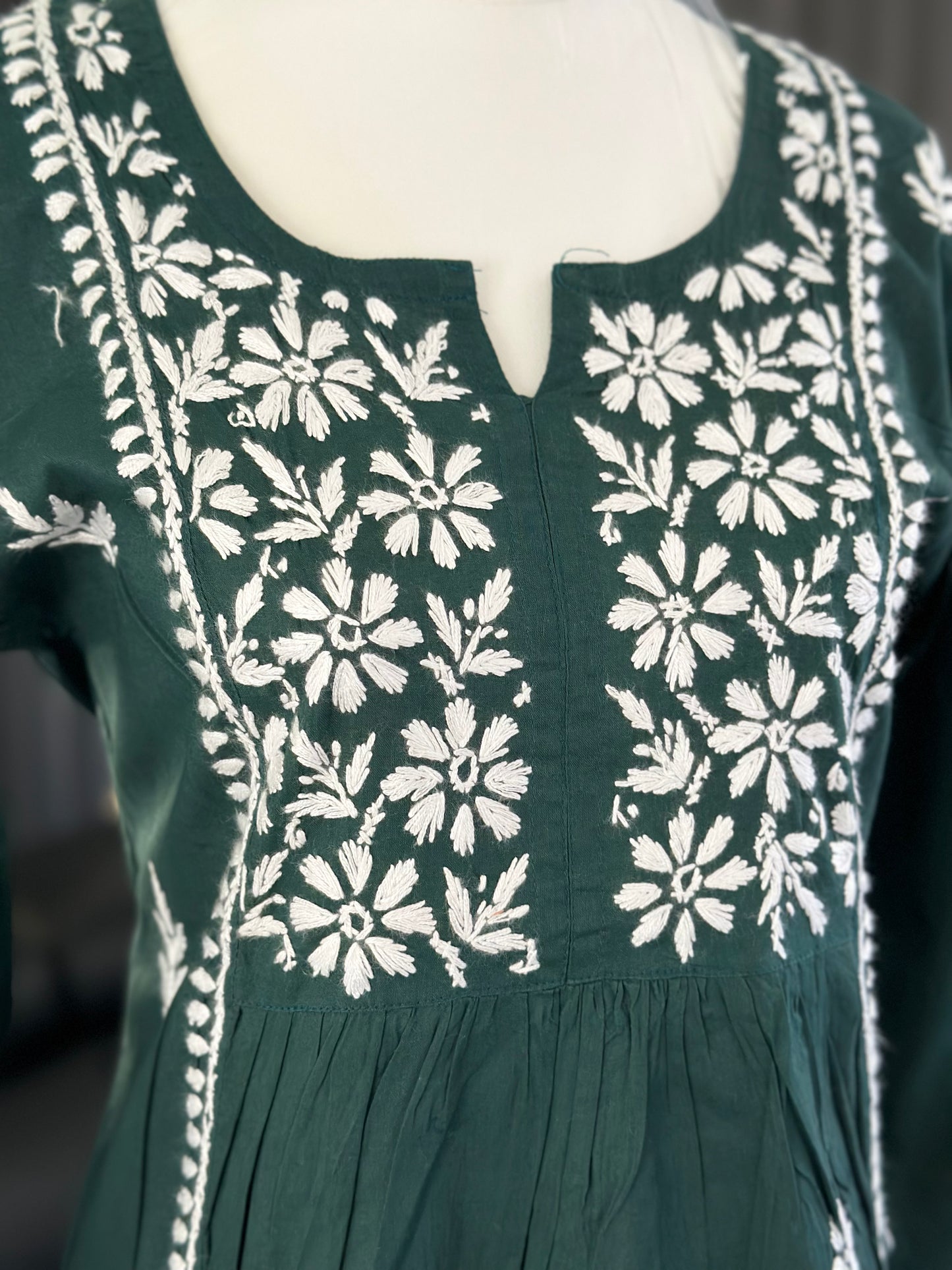 Cotton kurti in Aliya style