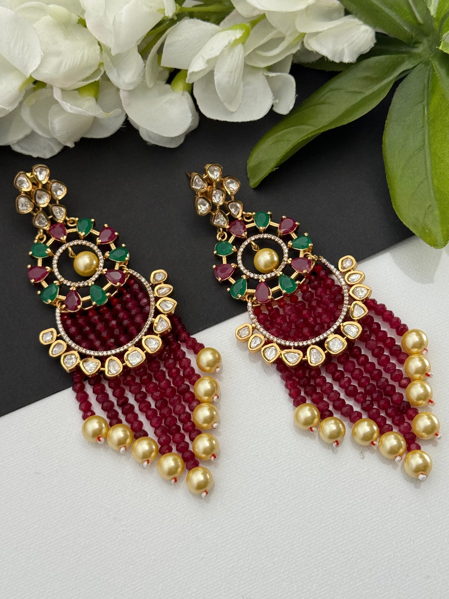 Statement earrings