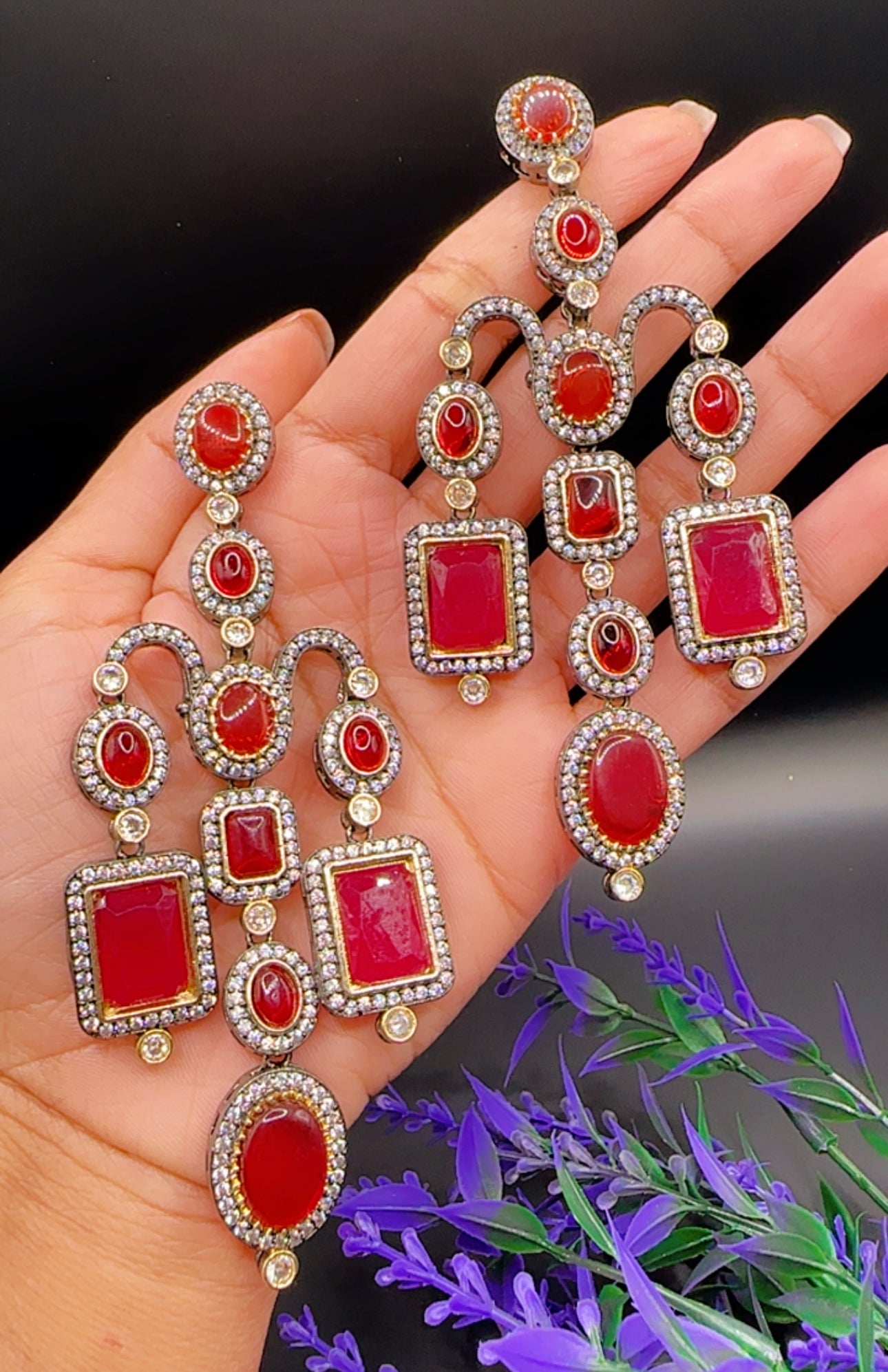 Statement earrings