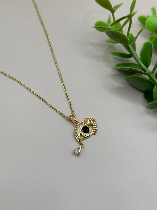 Evil eye necklace