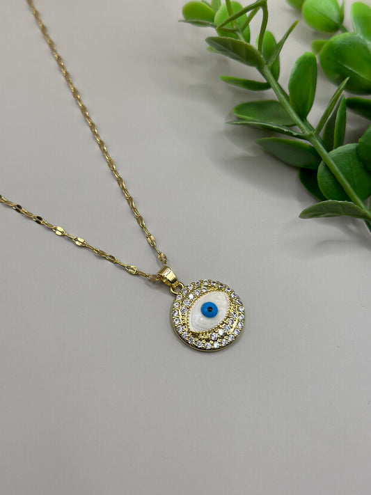 Evil eye necklace