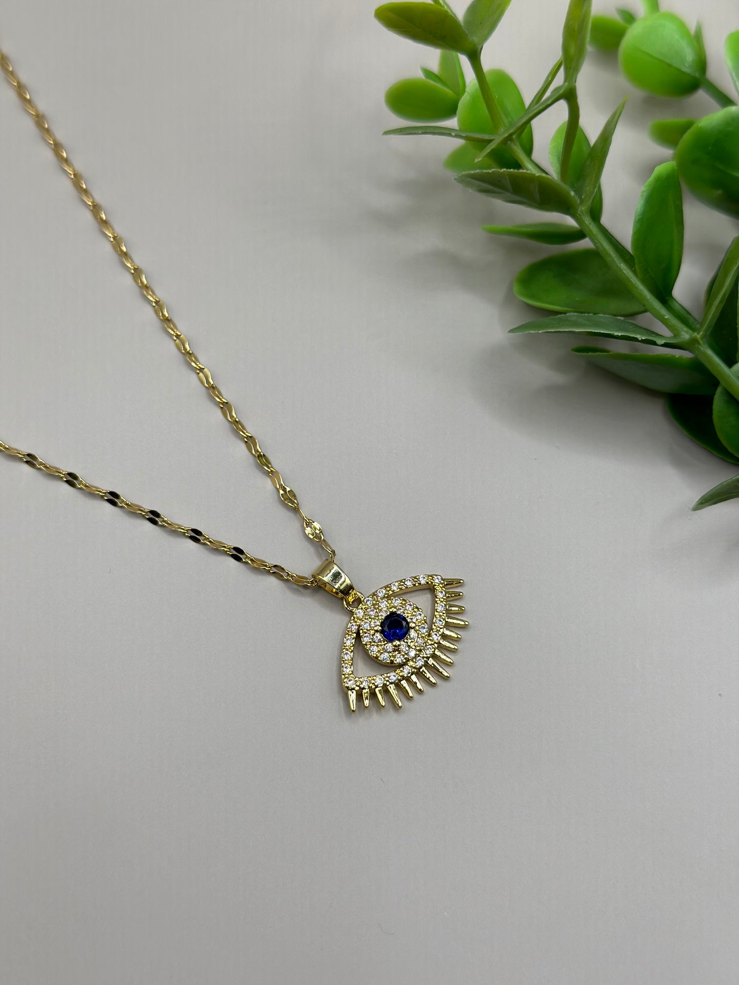 Evil eye necklace