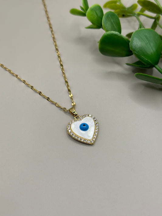 Evil eye necklace