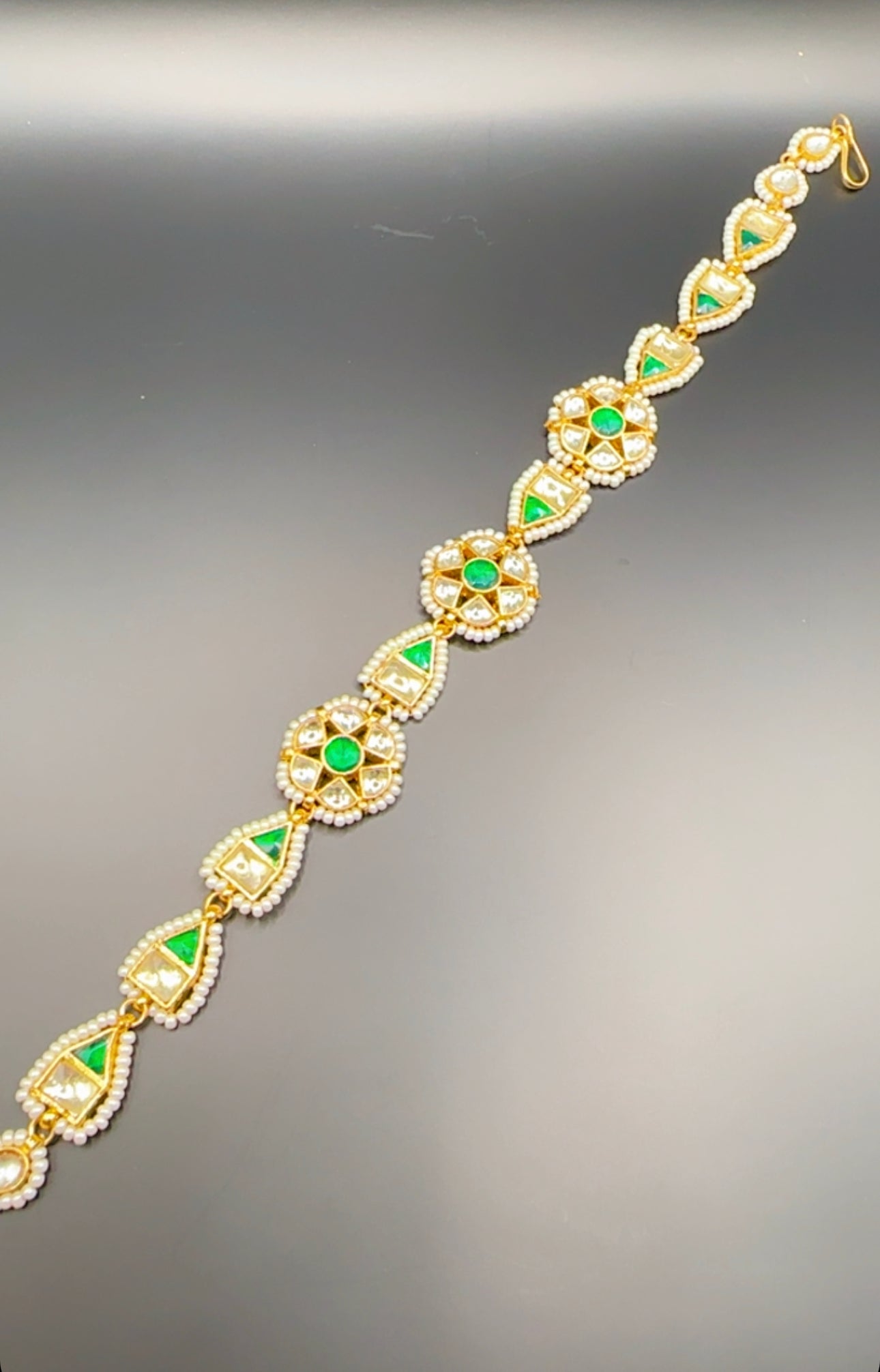 Pachi kundan head band