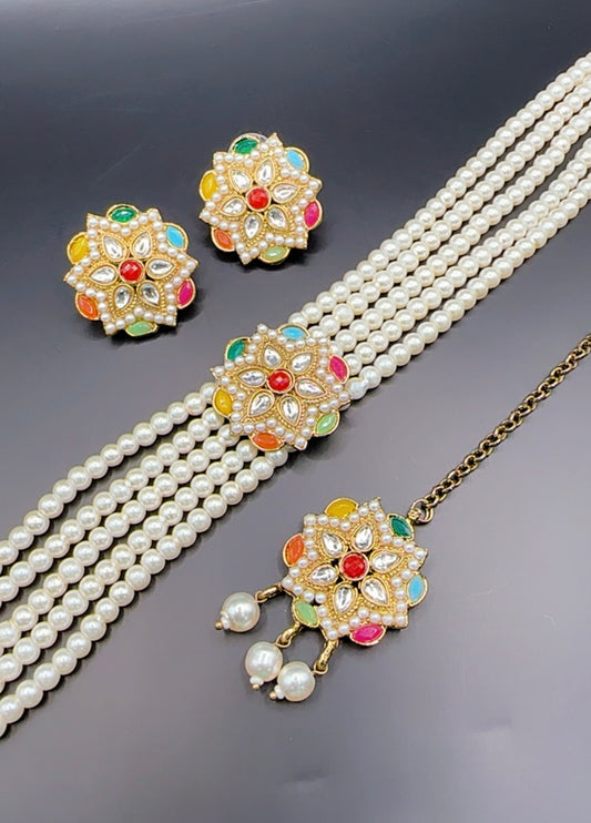 Kundan choker set