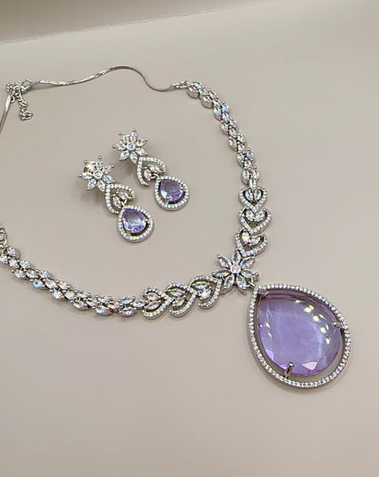 Lavender necklace